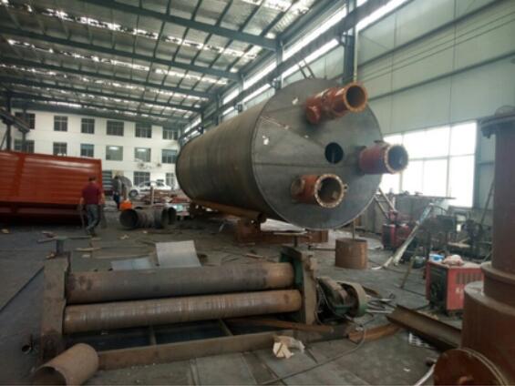 电捕设备加工中